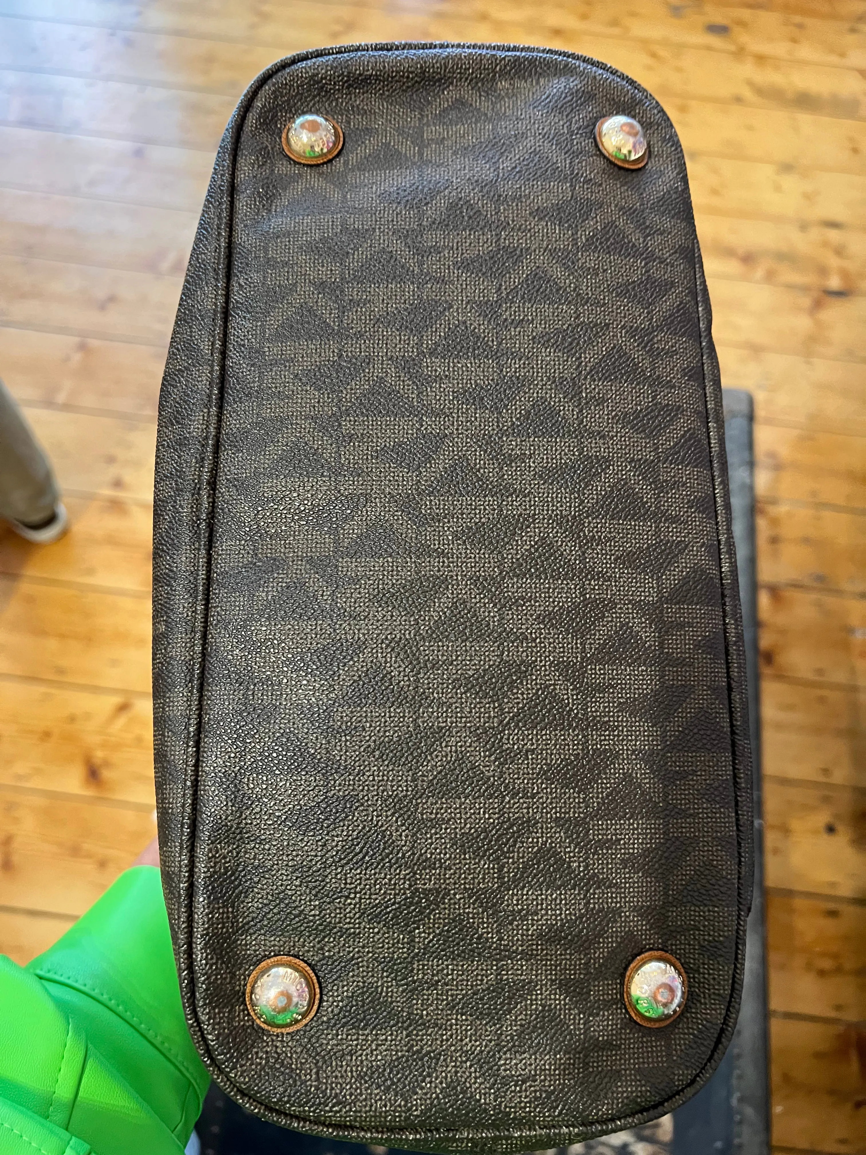 Michael Kors Monogram Canvas Tote