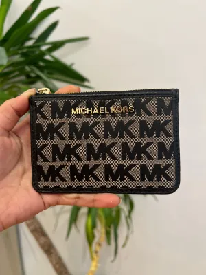 Michael Kors Monogram Canvas Wallet
