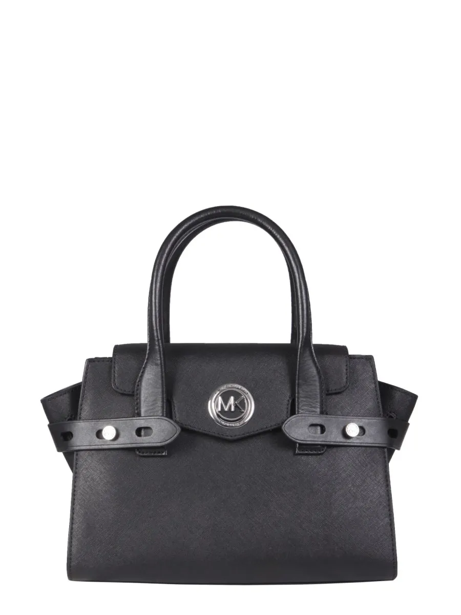 Michael Michael Kors Carmen Small Belted Satchel Bag