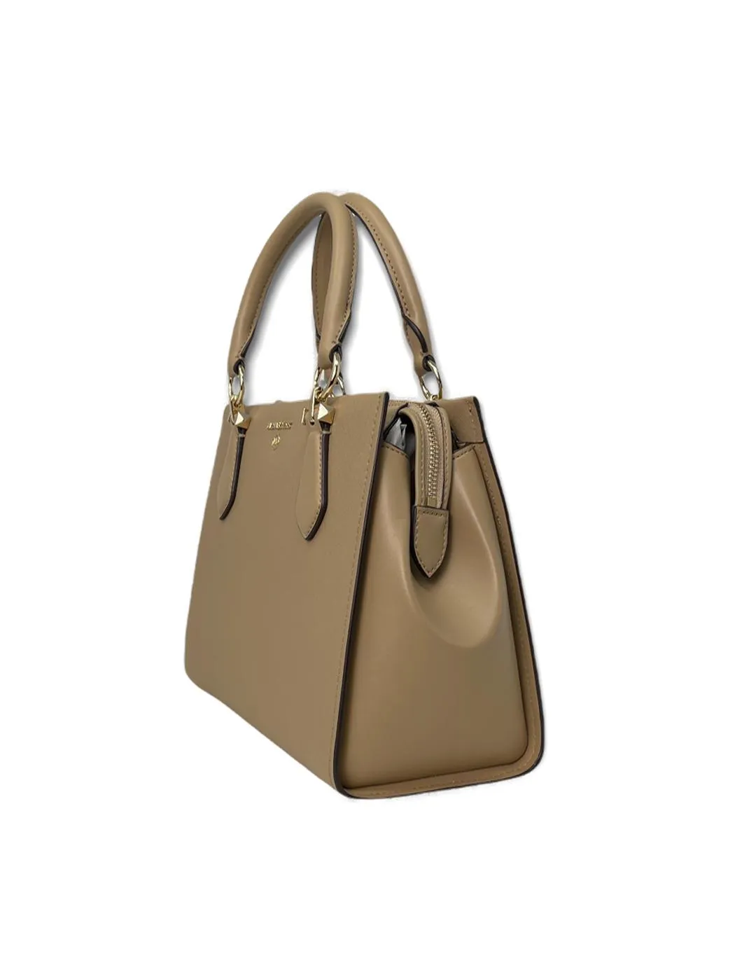 Michael Michael Kors Logo Plaque Detail Satchel Bag