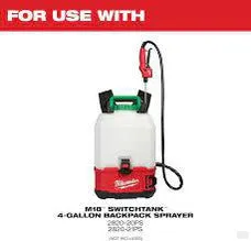 Milwaukee 18 in. Short Sprayer Wand for SWITCH TANK Backpack Sprayer 49-16-2729