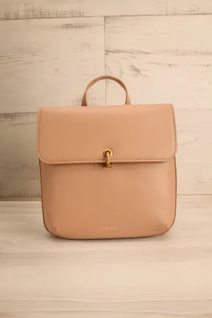 Nyhla Beige | Vegan Leather Backpack