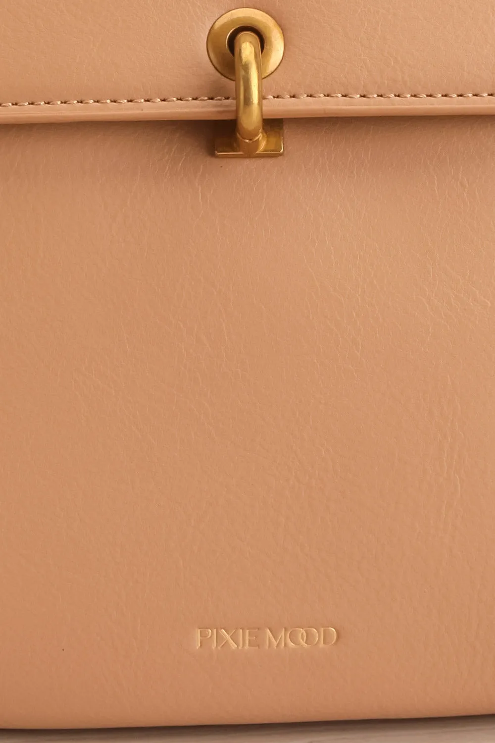 Nyhla Beige | Vegan Leather Backpack