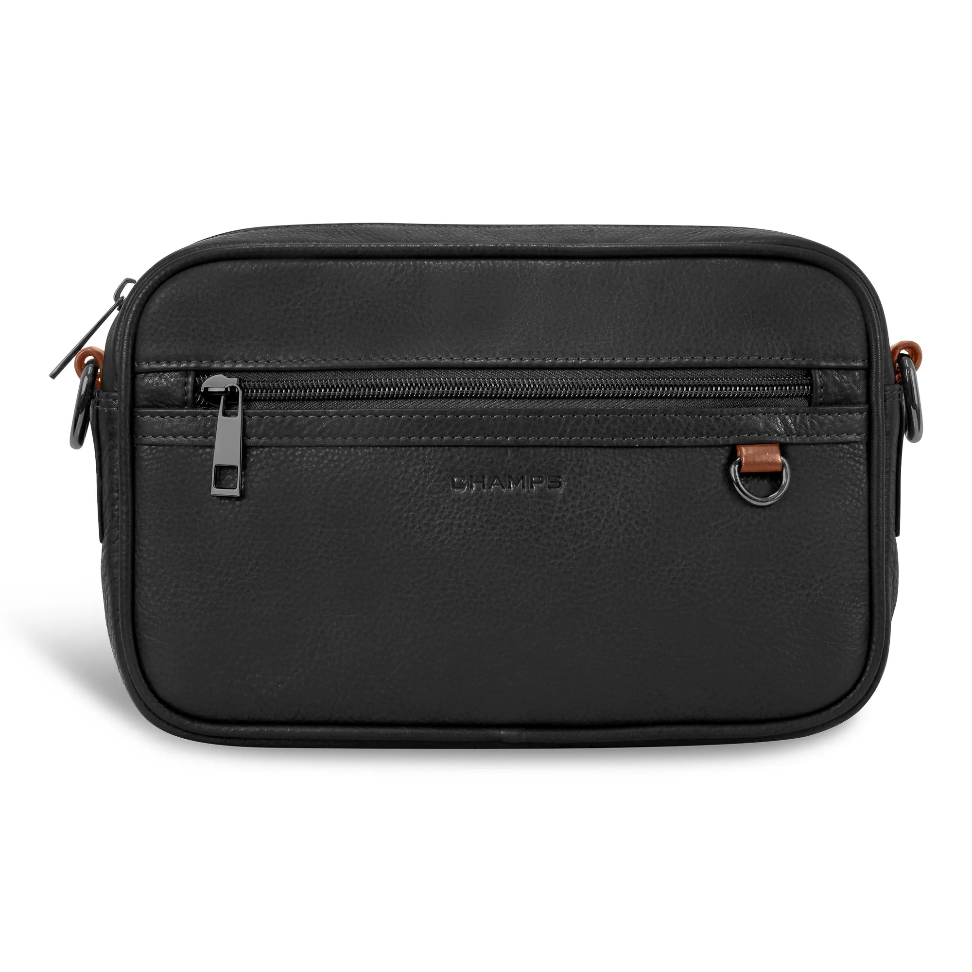 Onyx / Leather Camera Bag *Drop Ship*