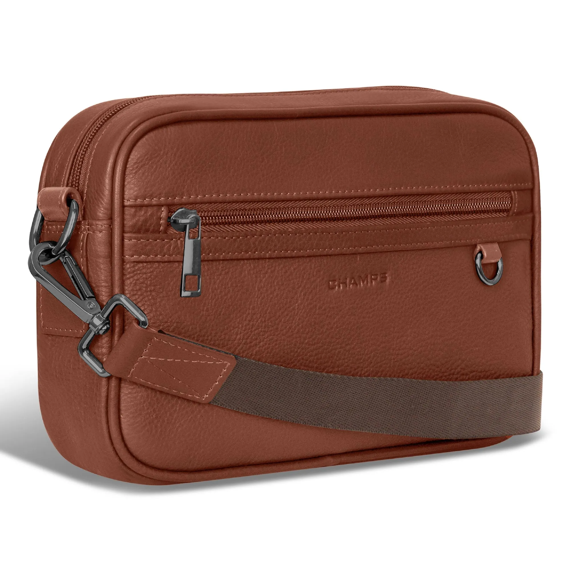 Onyx / Leather Camera Bag *Drop Ship*