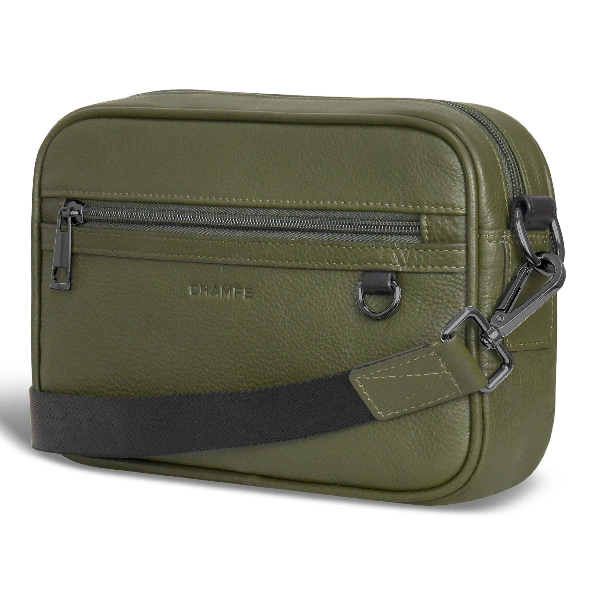 Onyx / Leather Camera Bag *Drop Ship*