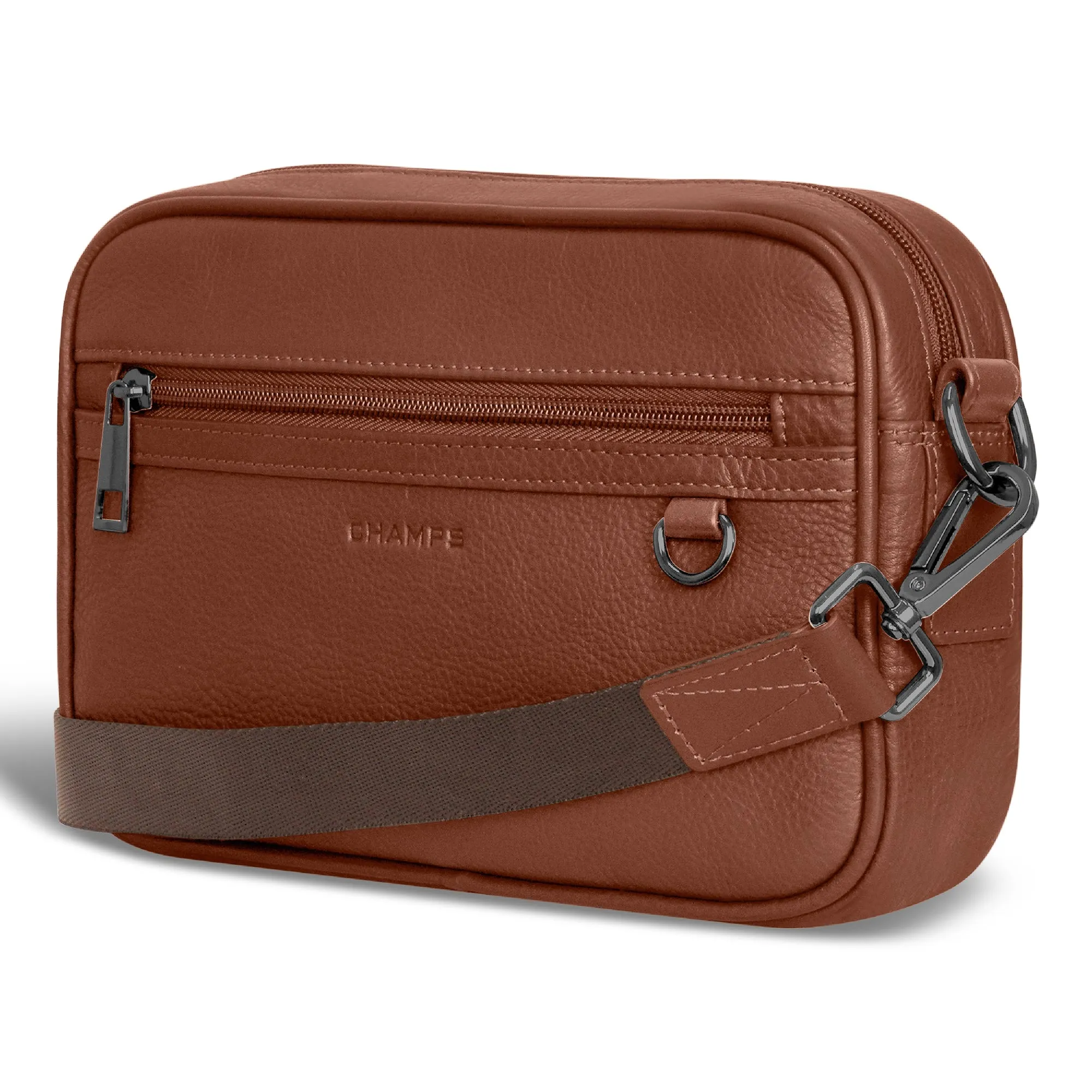 Onyx / Leather Camera Bag *Drop Ship*