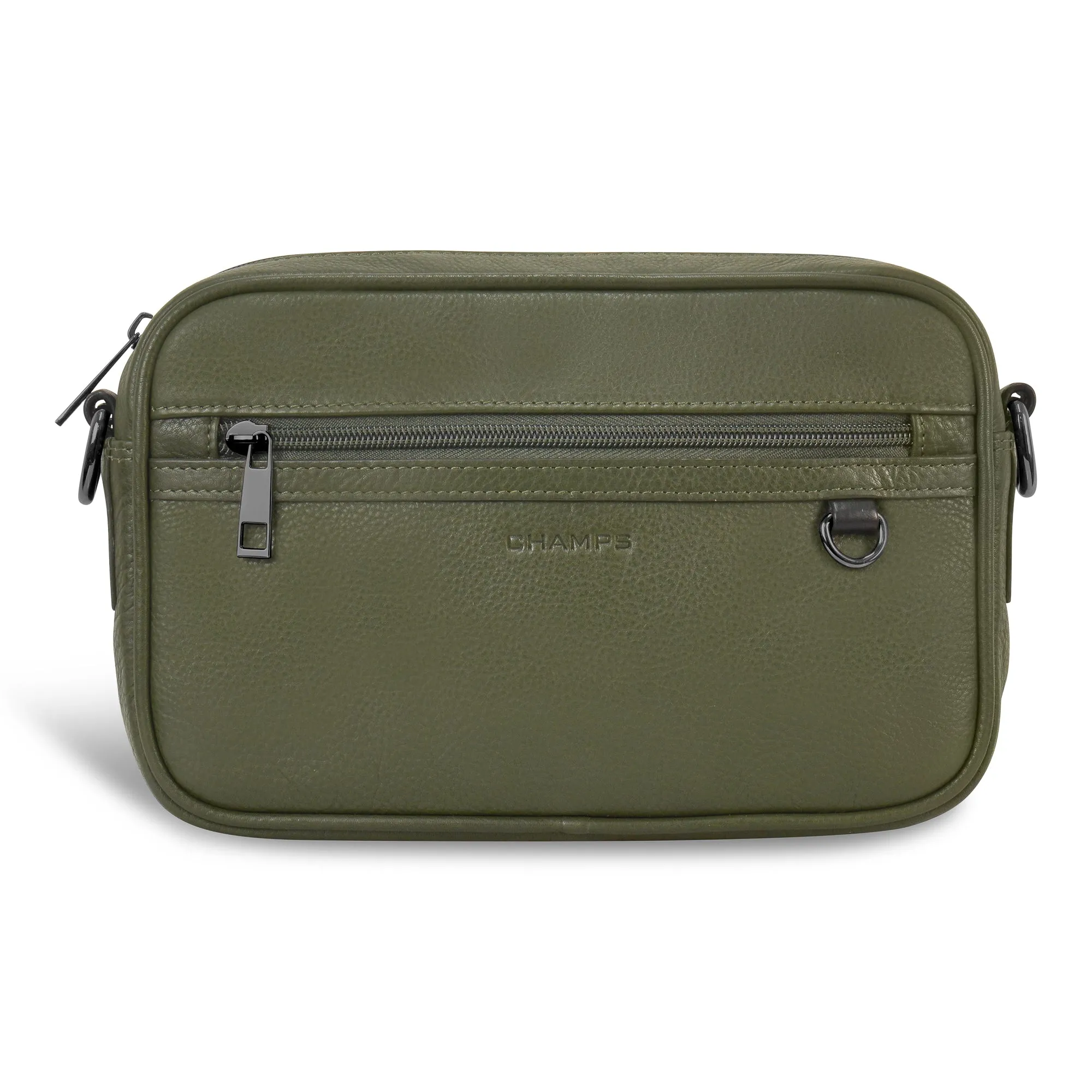 Onyx / Leather Camera Bag *Drop Ship*