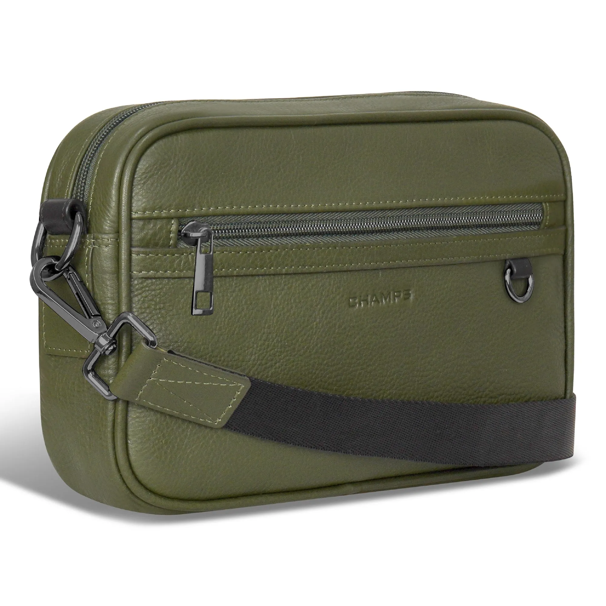 Onyx / Leather Camera Bag *Drop Ship*