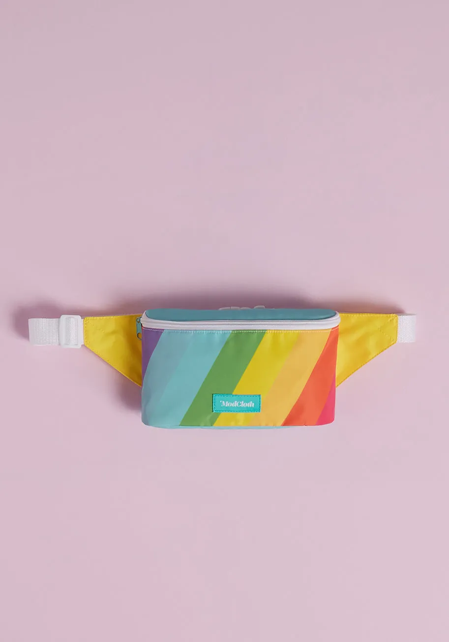 Rad Rainbow Stripe Fanny Pack