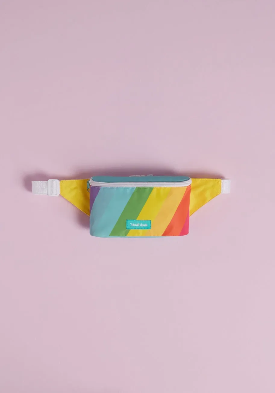 Rad Rainbow Stripe Fanny Pack