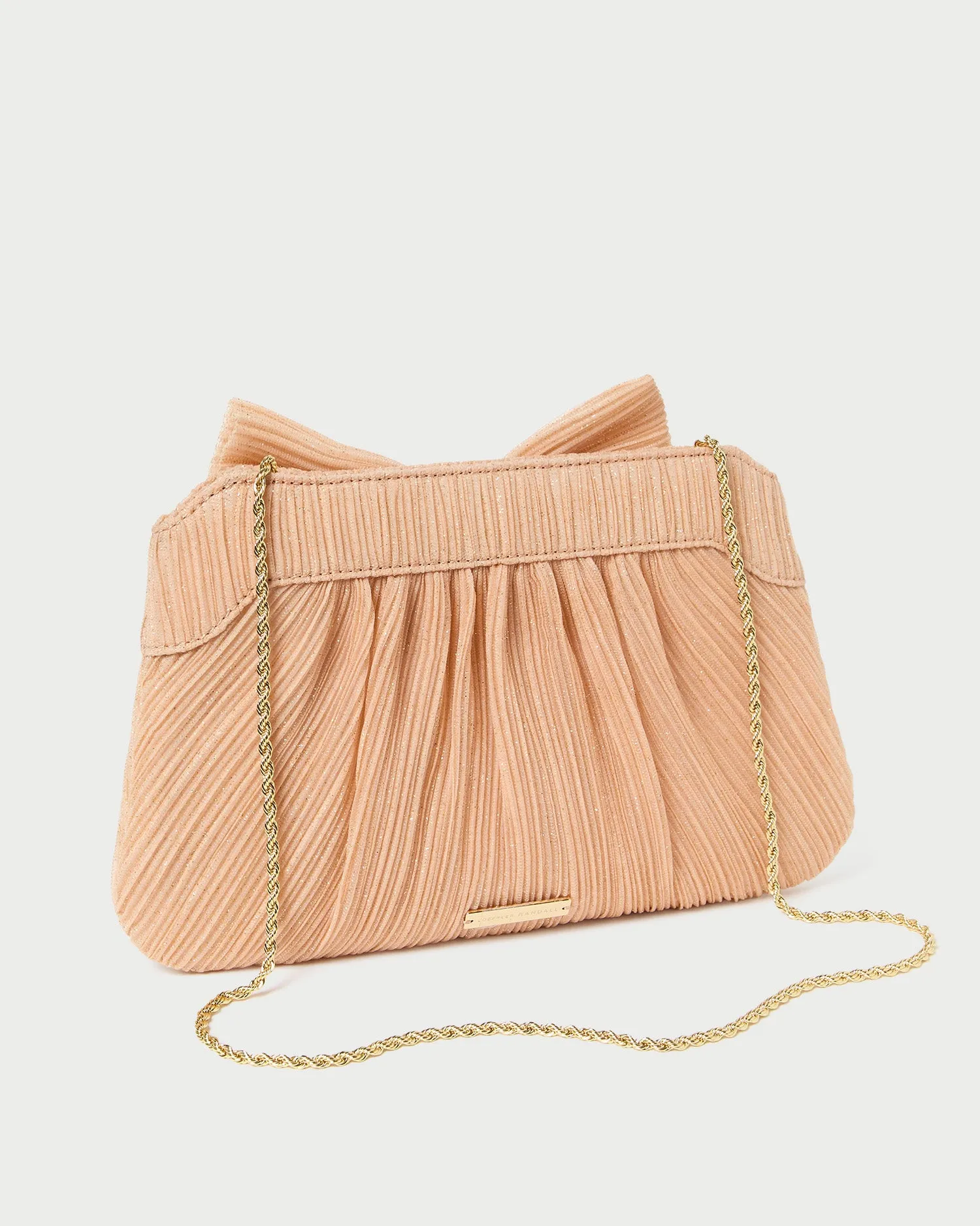 Rayne Glitter Beauty Bow Clutch