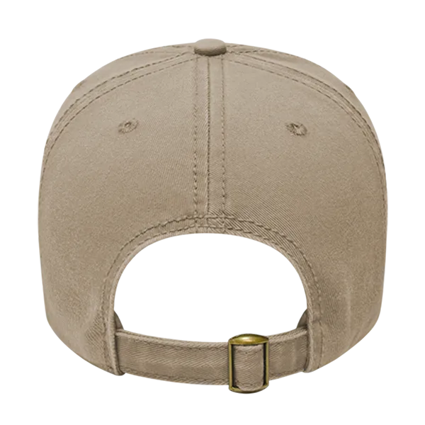 Relaxed Khaki Chino Golf Cap - Personalized