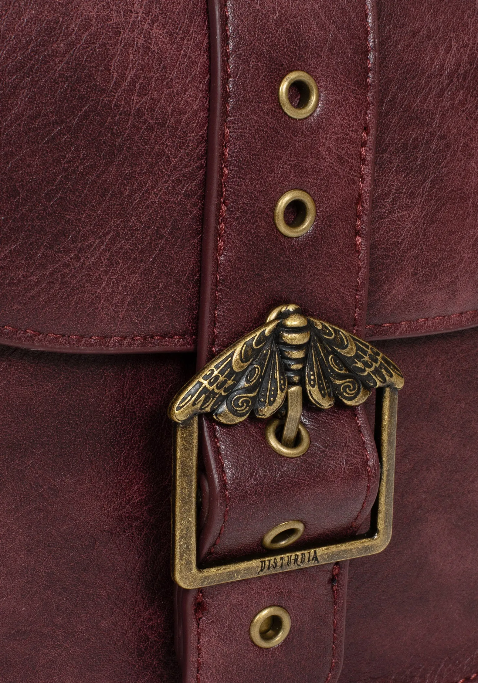 Rosamoth Buckle Crossbody Satchel Bag