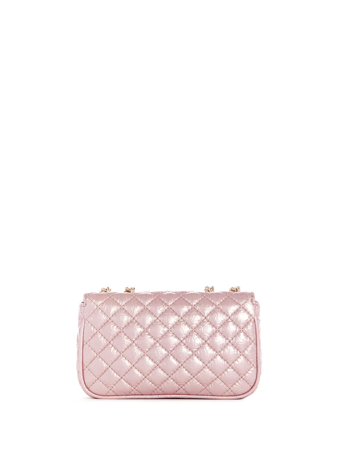 Rose Spark Quilted Mini Crossbody Bag