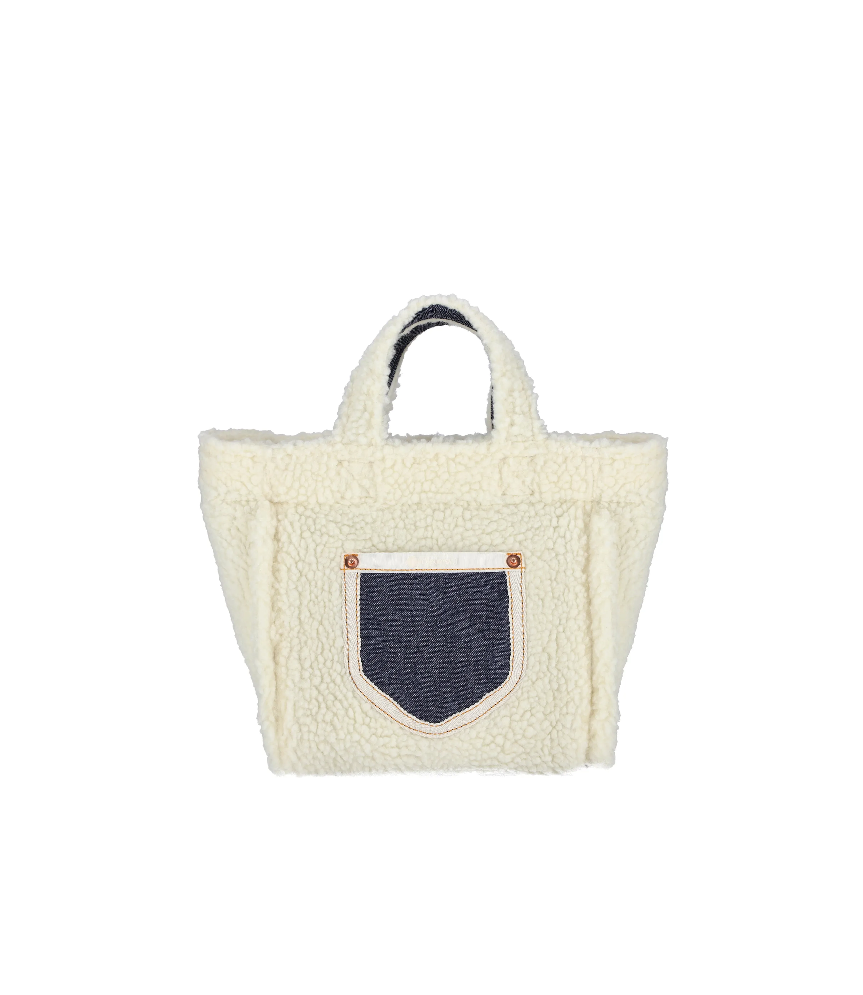 Small Two-Way Denim Tote