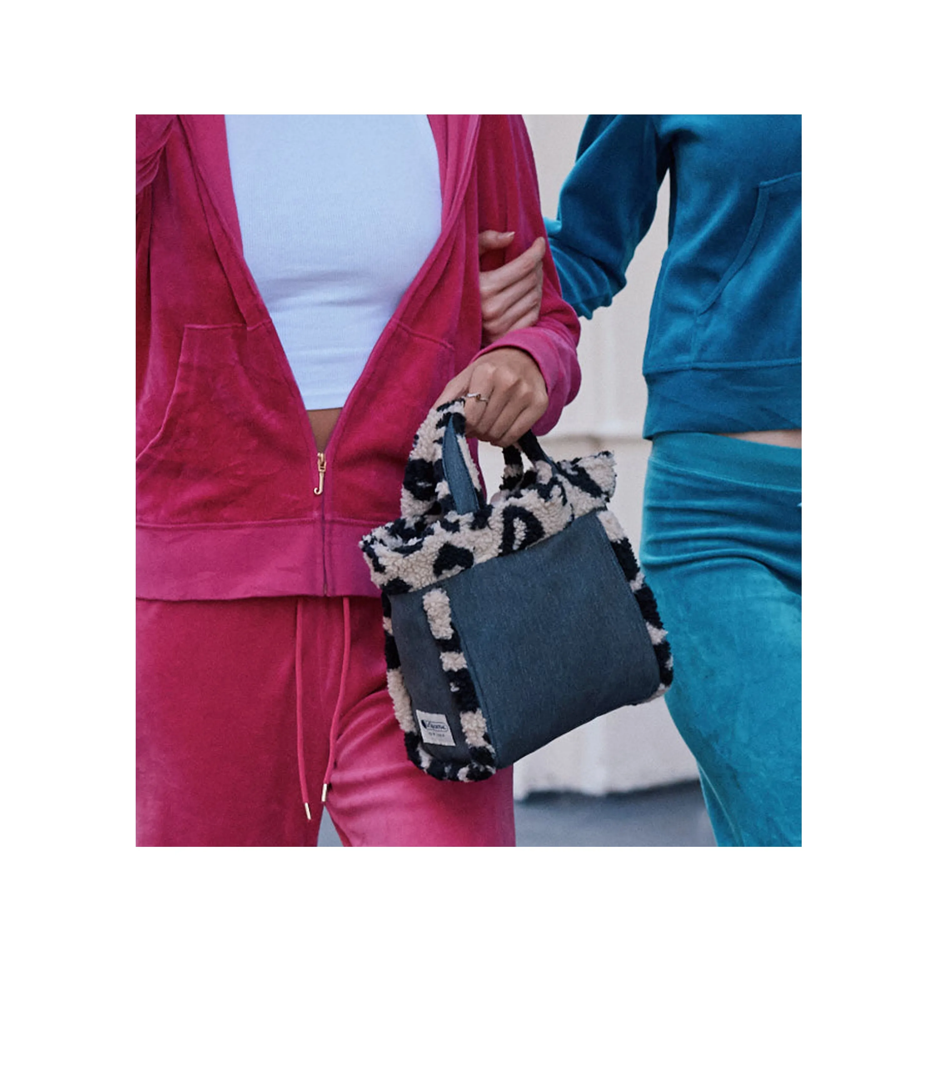 Small Two-Way Denim Tote