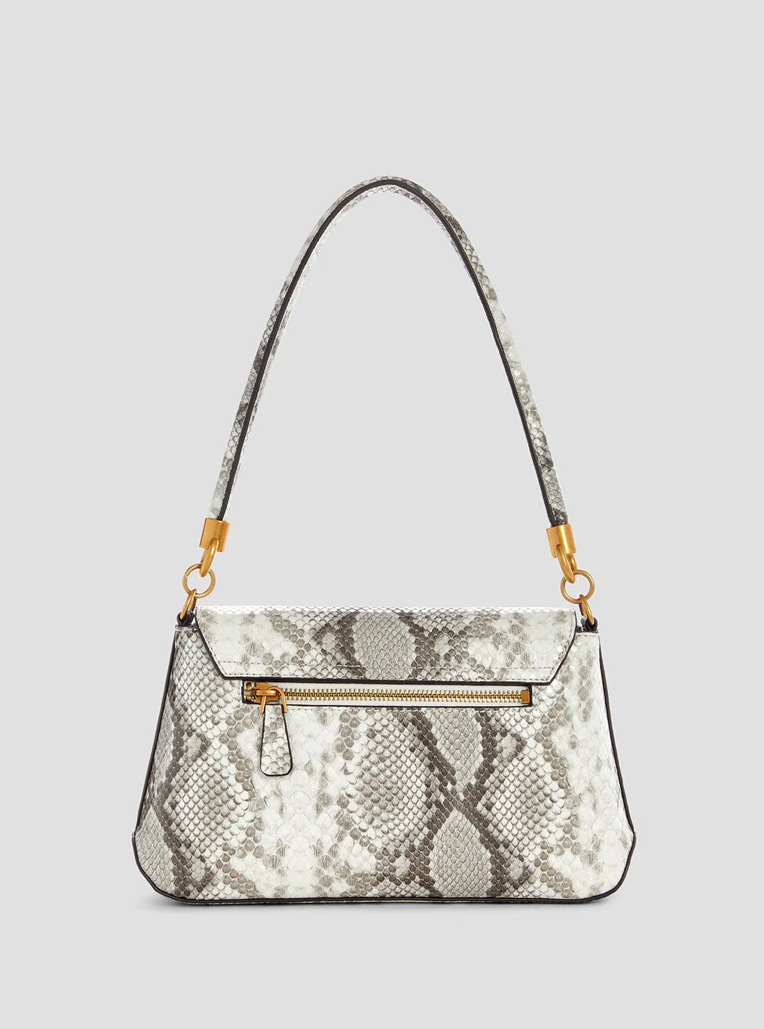 Snake Print Annita Shoulder Bag