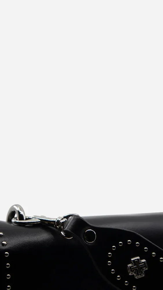 Sol Sana Flap Bag - Black/Silver