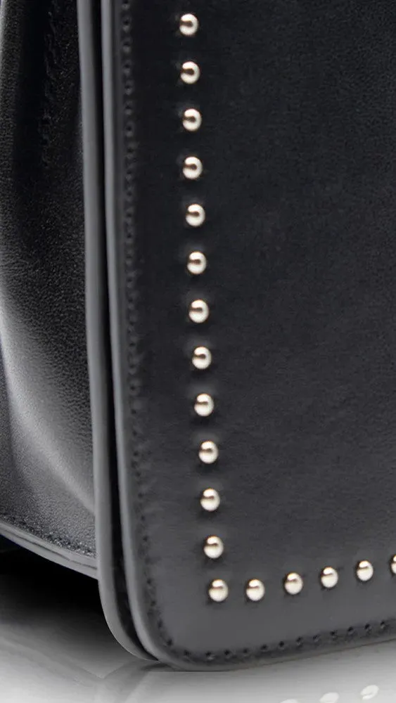 Sol Sana Flap Bag - Black/Silver