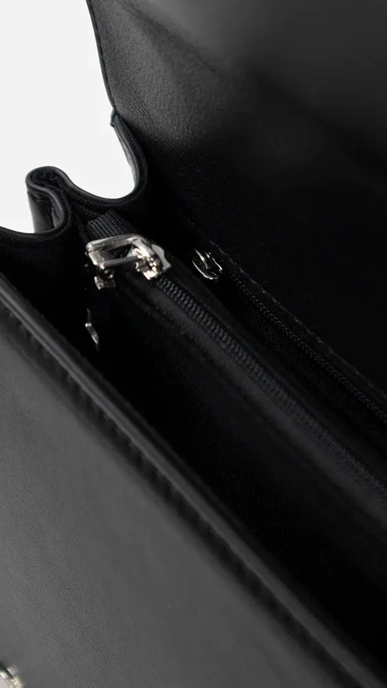 Sol Sana Flap Bag - Black/Silver