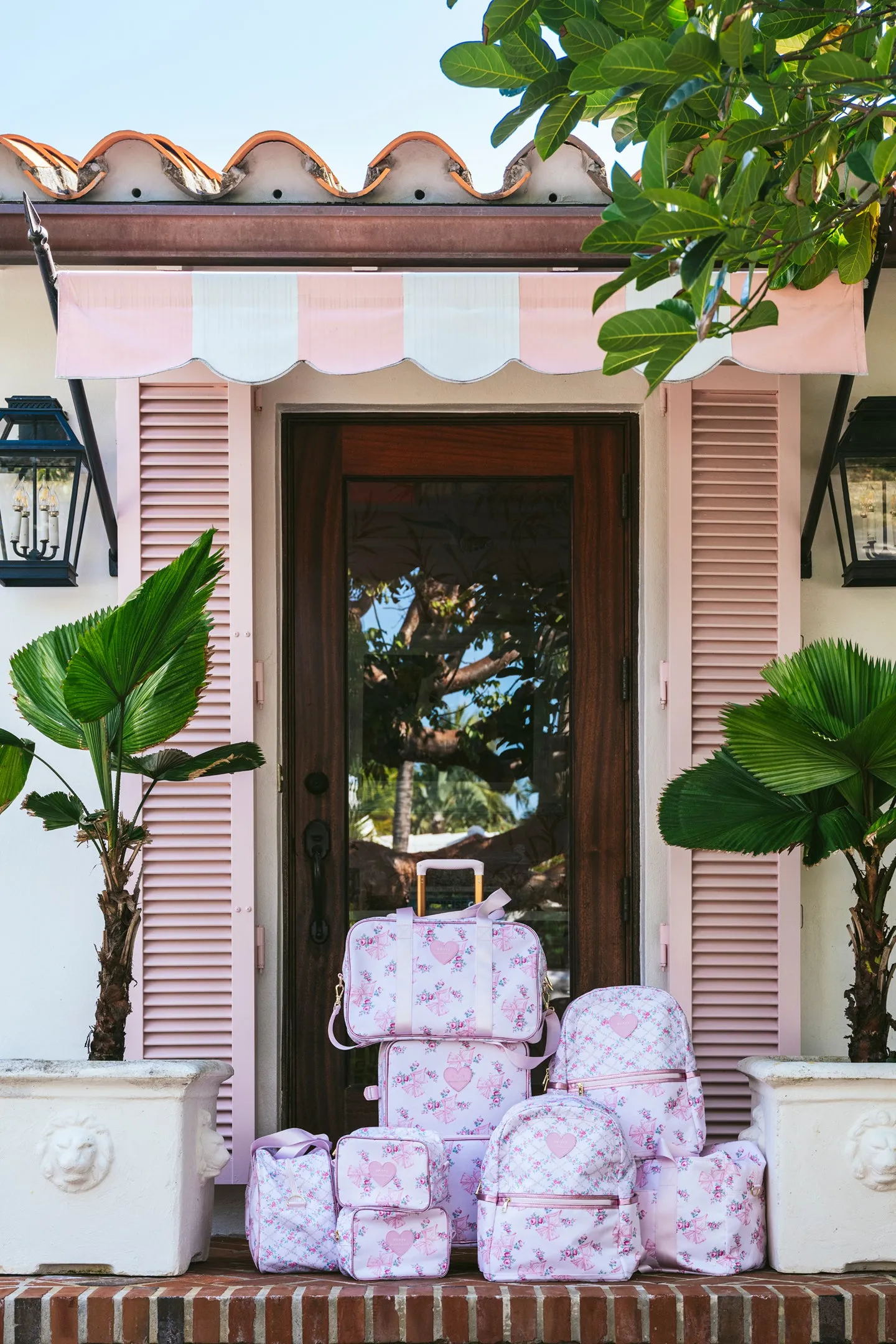 STATE x LoveShackFancy Logan Carry-On Suitcase