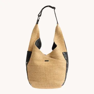 Tom Zip | Chaparral Raffia/Gunmetal | Lrg