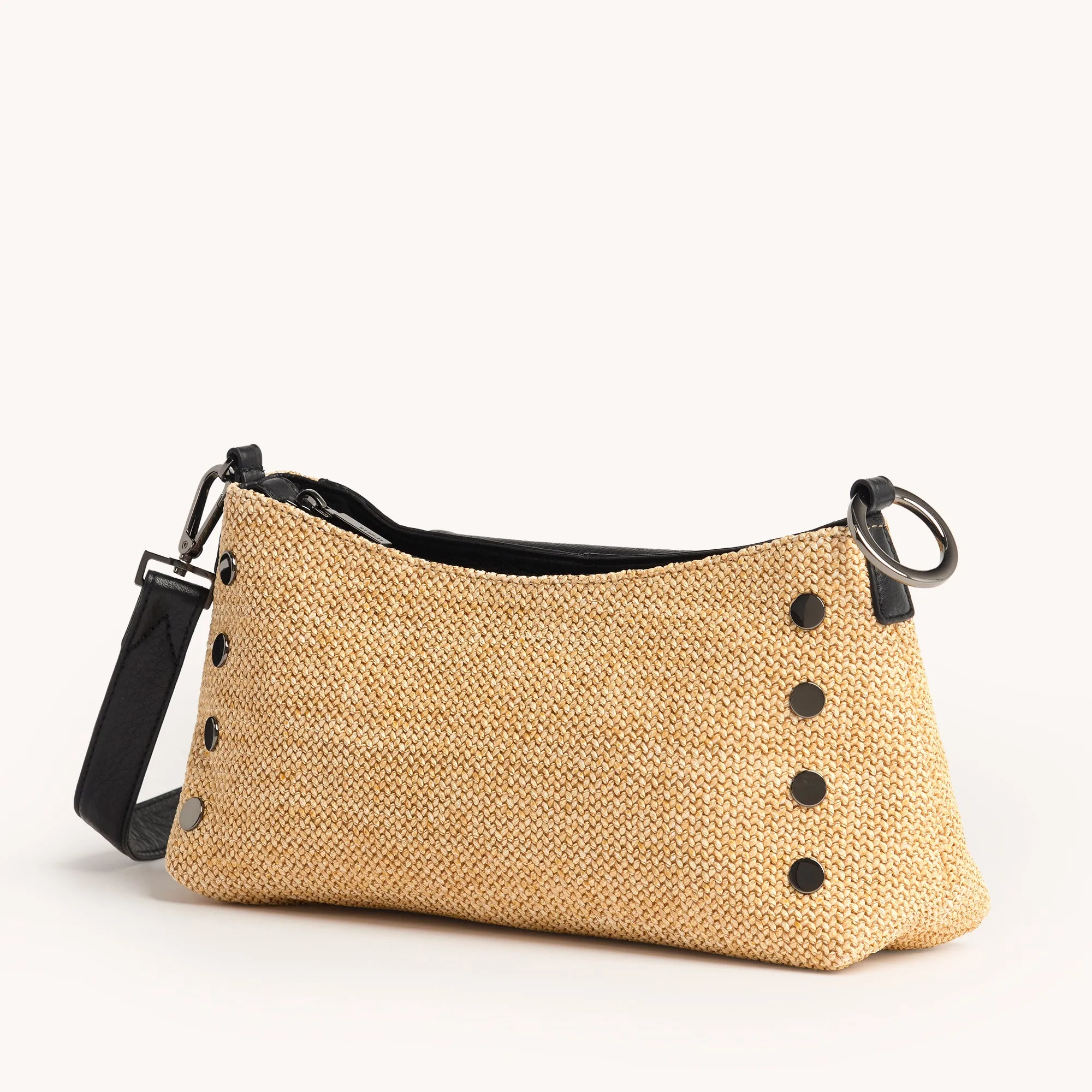 VIP Satchel | Chaparral Raffia/Gunmetal