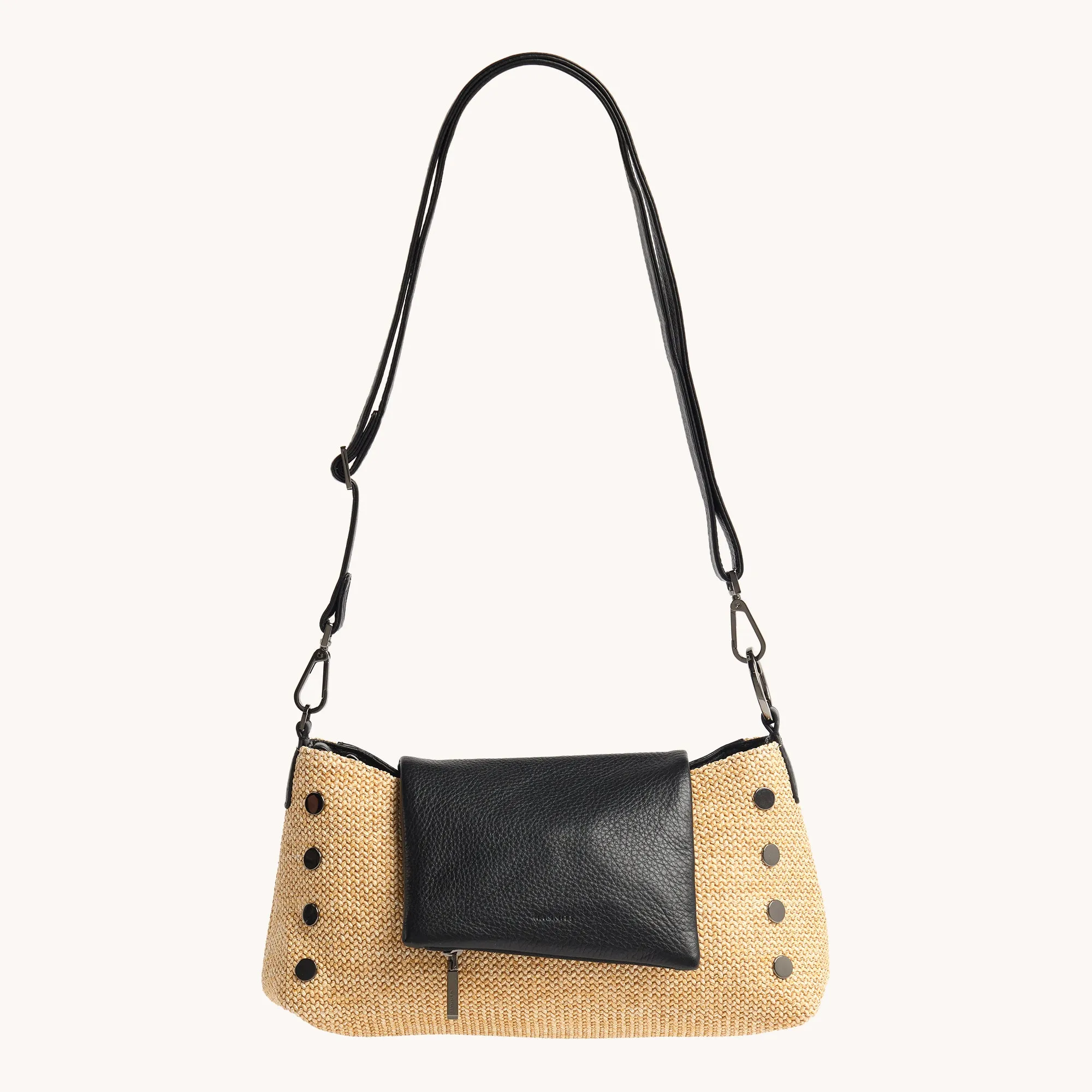 VIP Satchel | Chaparral Raffia/Gunmetal