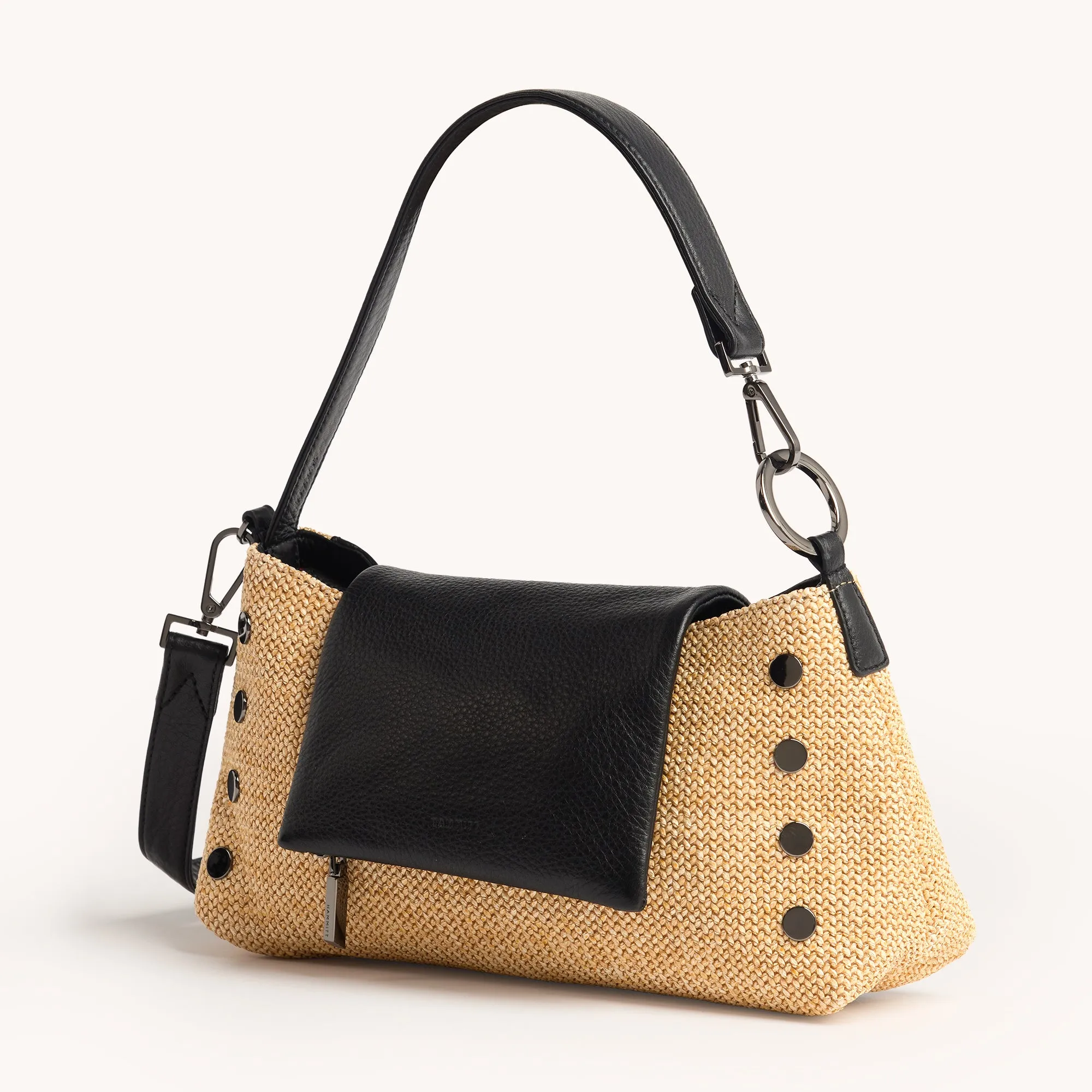 VIP Satchel | Chaparral Raffia/Gunmetal