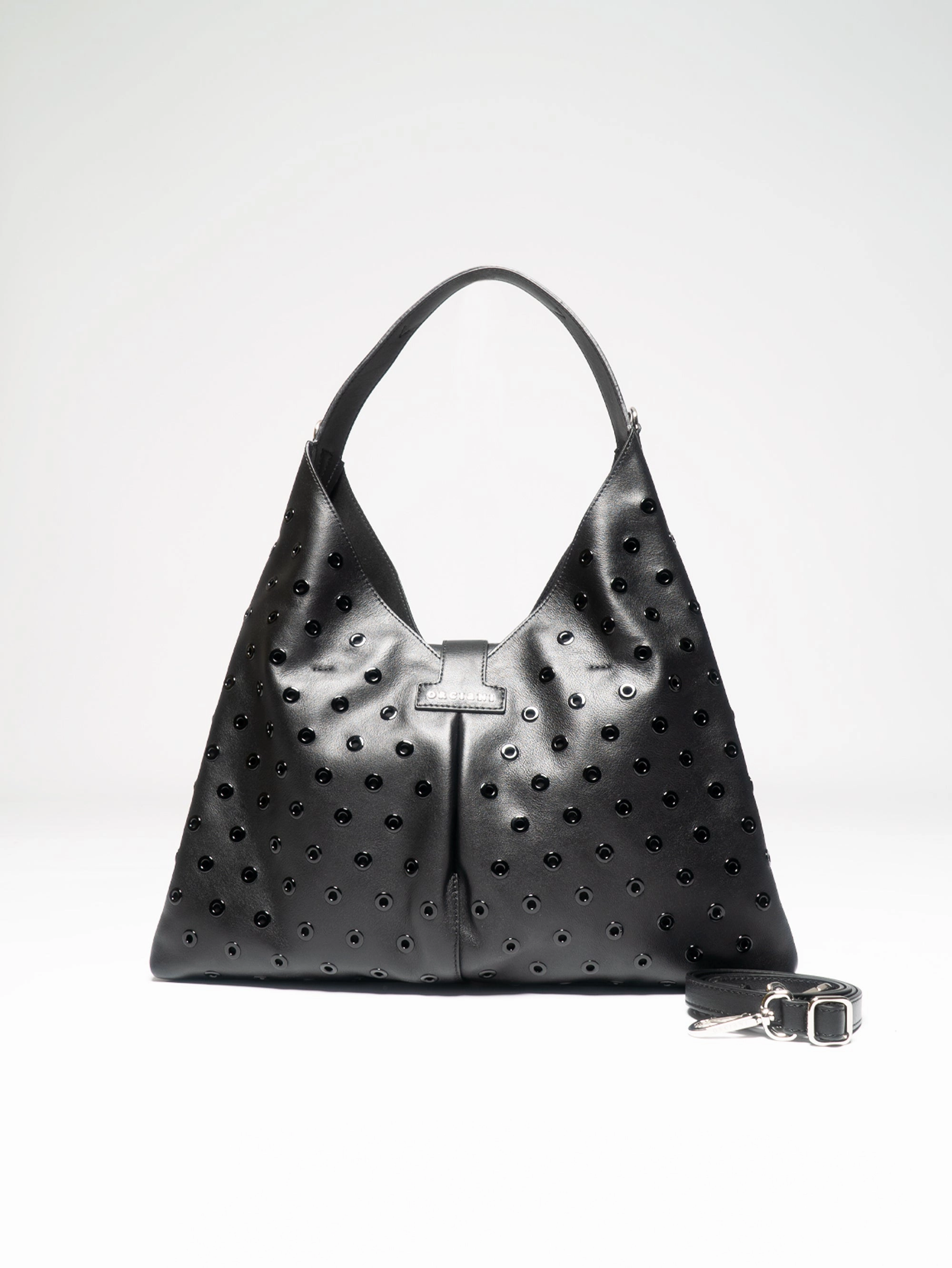 Waist Bag with Black Applications