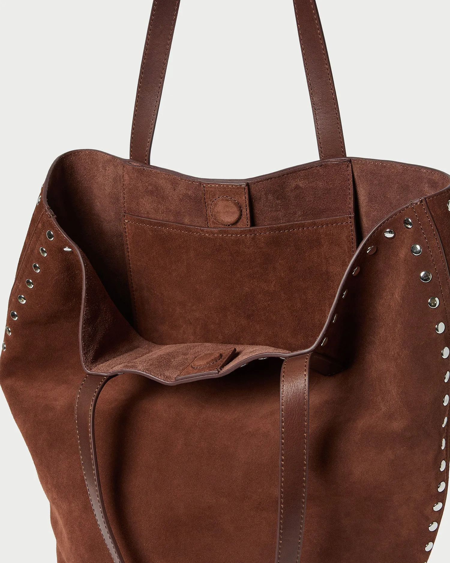 Walker Espresso/Silver Tote