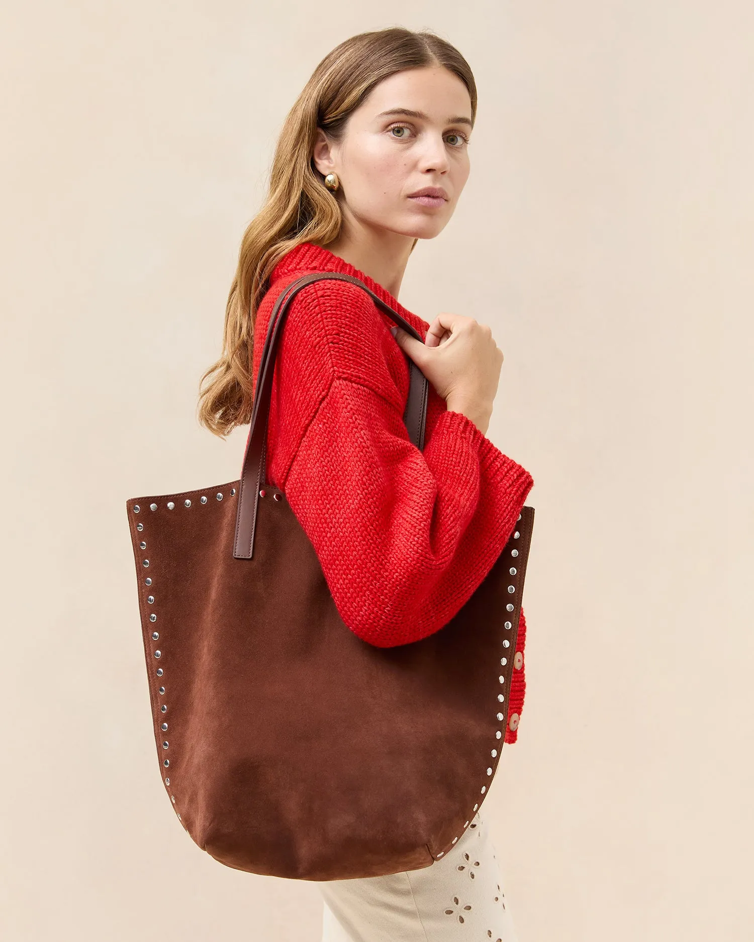 Walker Espresso/Silver Tote