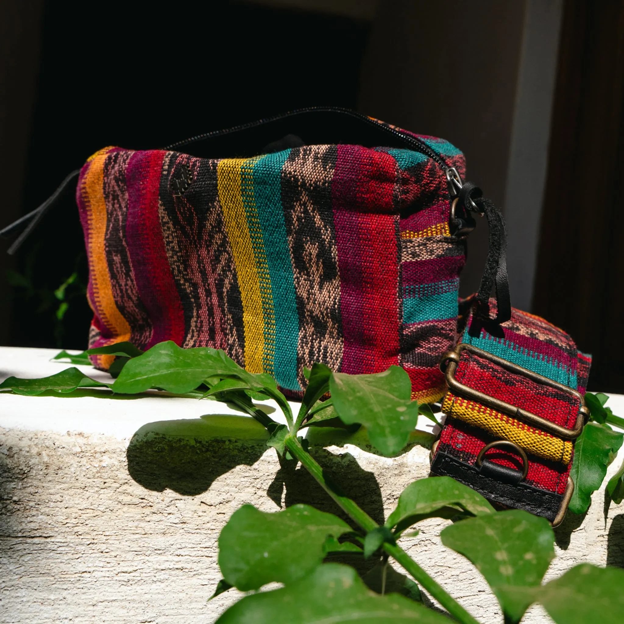 WANDER CROSSBODY BAG   STRAP SET - CORTE - BLACK - NO. 15769
