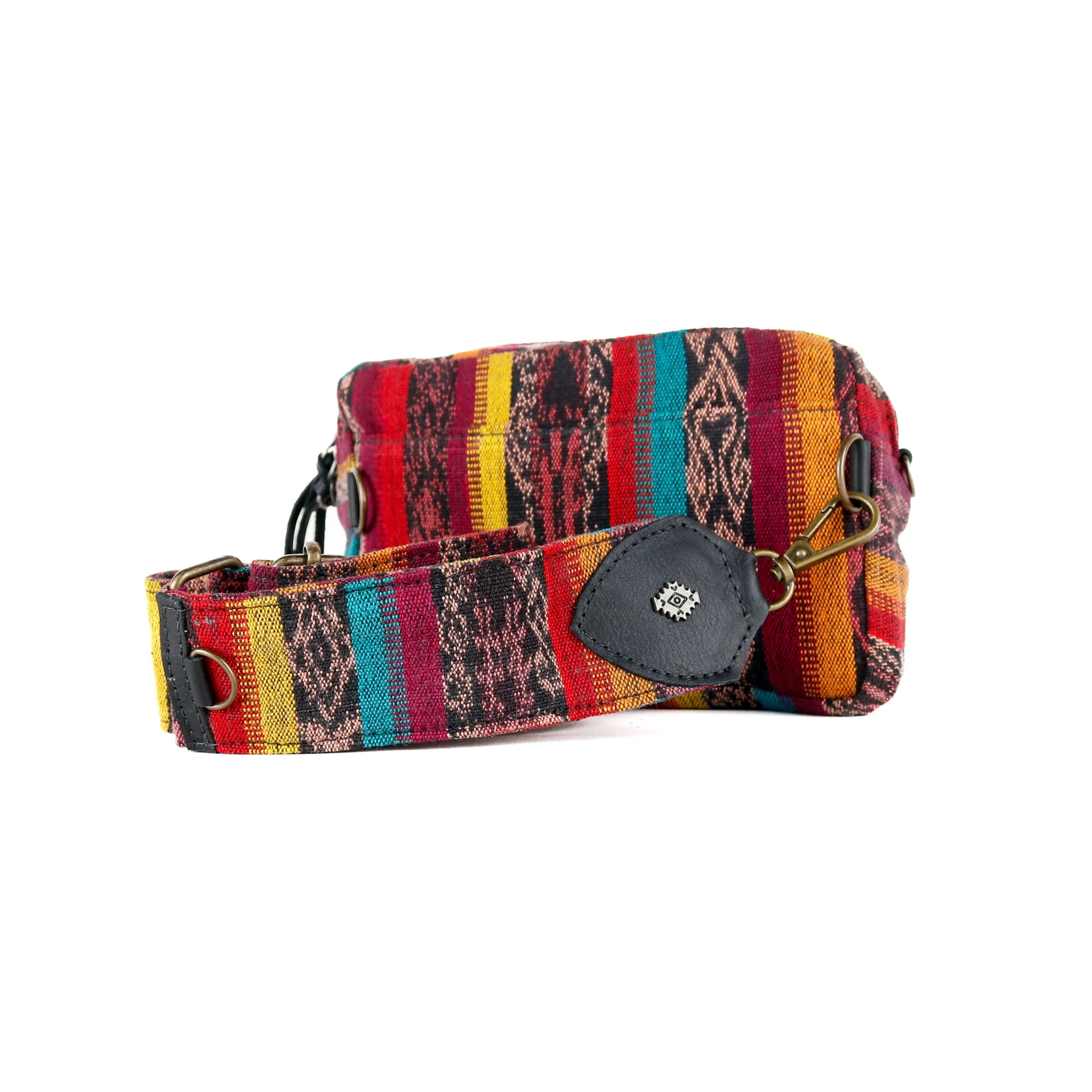 WANDER CROSSBODY BAG   STRAP SET - CORTE - BLACK - NO. 15769