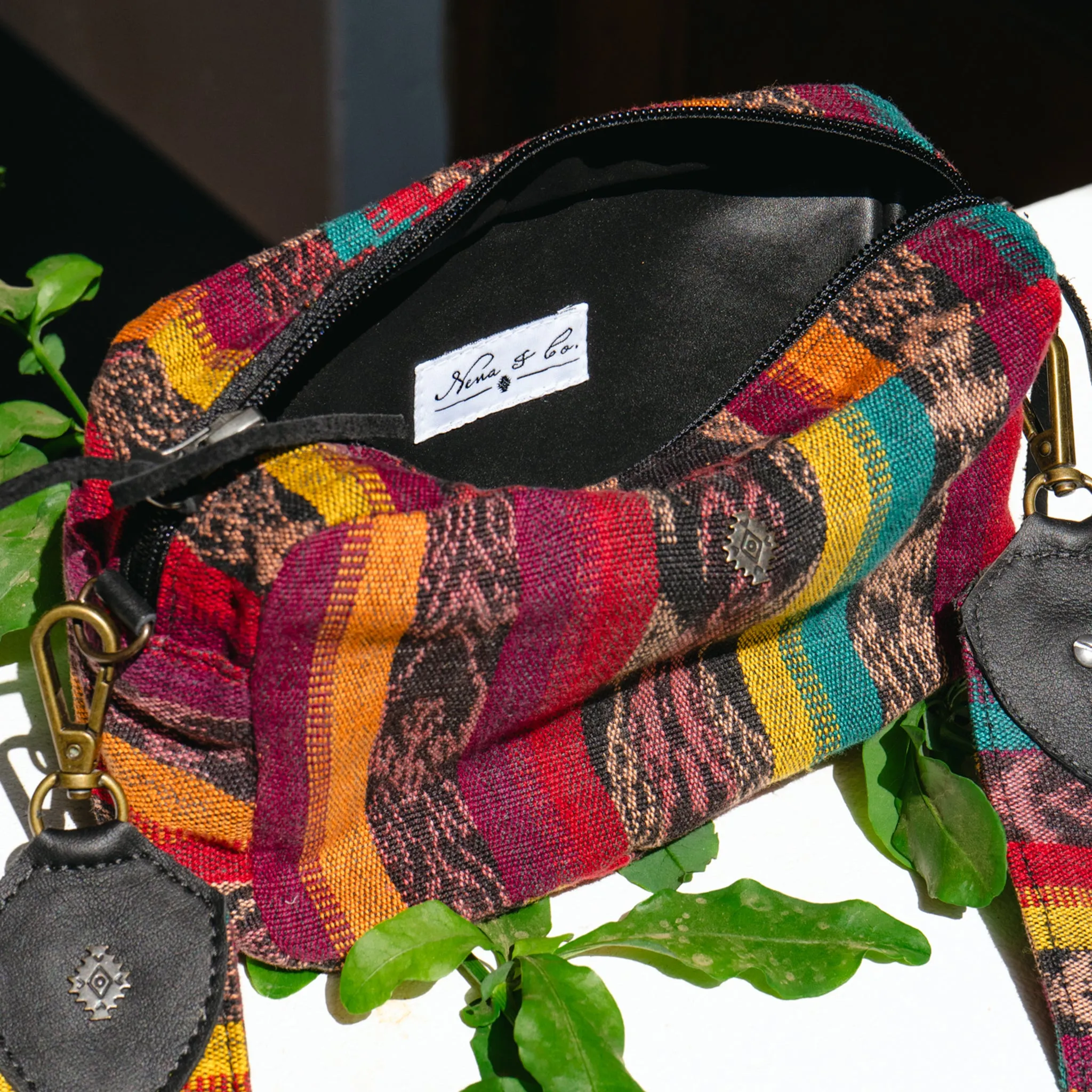 WANDER CROSSBODY BAG   STRAP SET - CORTE - BLACK - NO. 15769