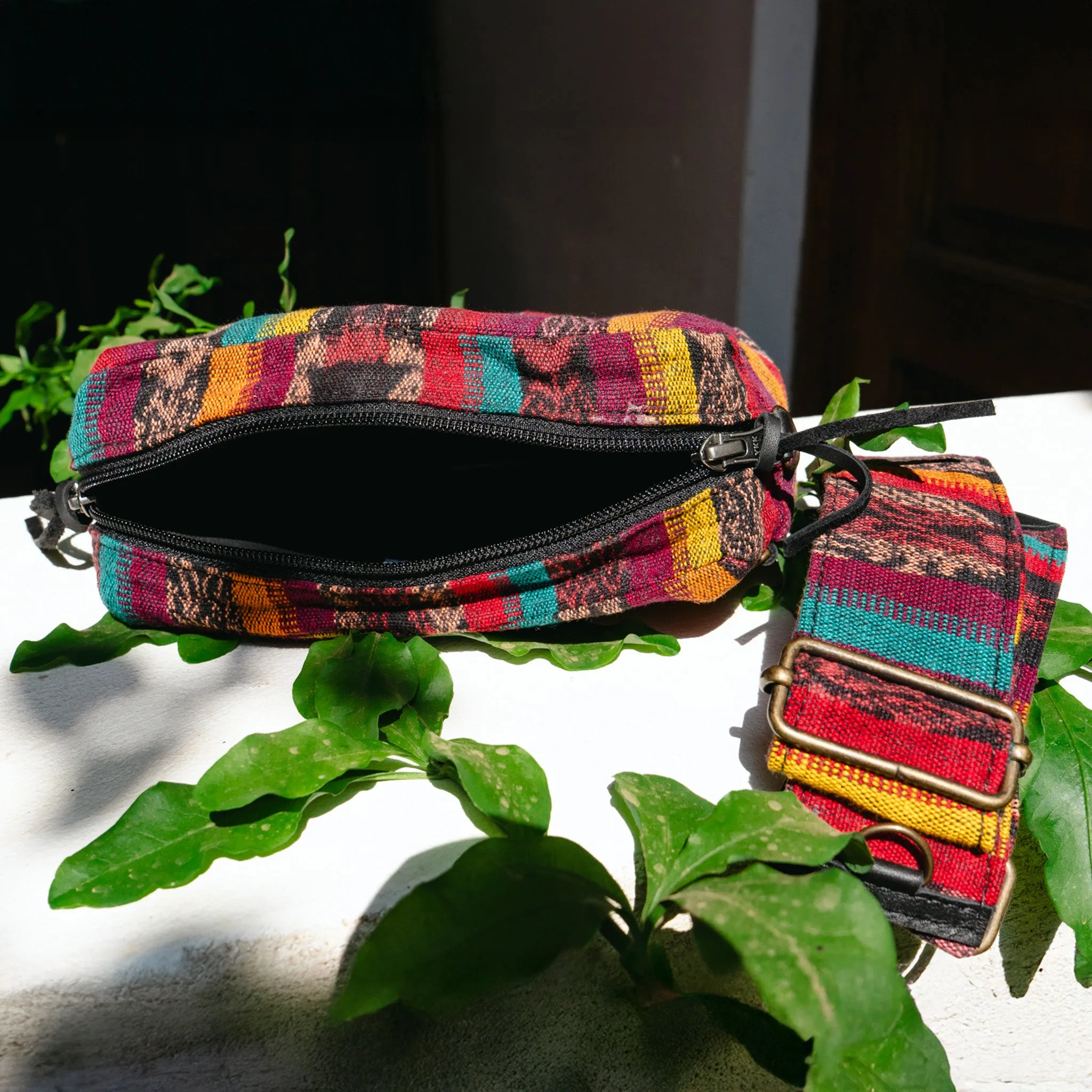 WANDER CROSSBODY BAG   STRAP SET - CORTE - BLACK - NO. 15769