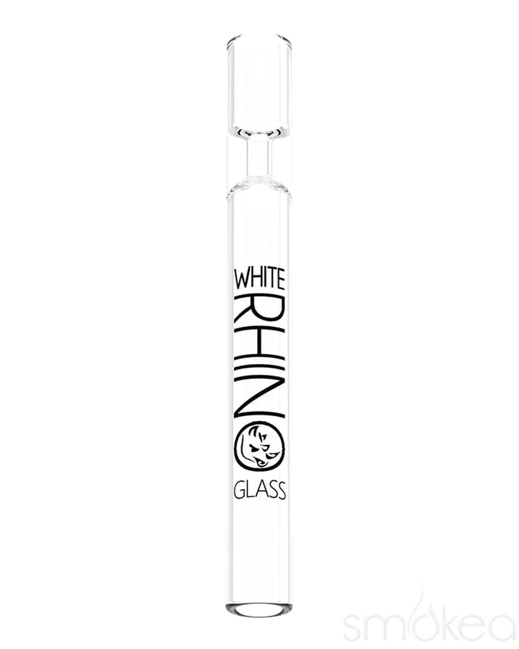 White Rhino Glass Chillum w/ Silicone Cap