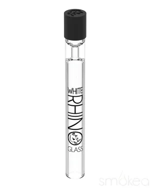 White Rhino Glass Chillum w/ Silicone Cap