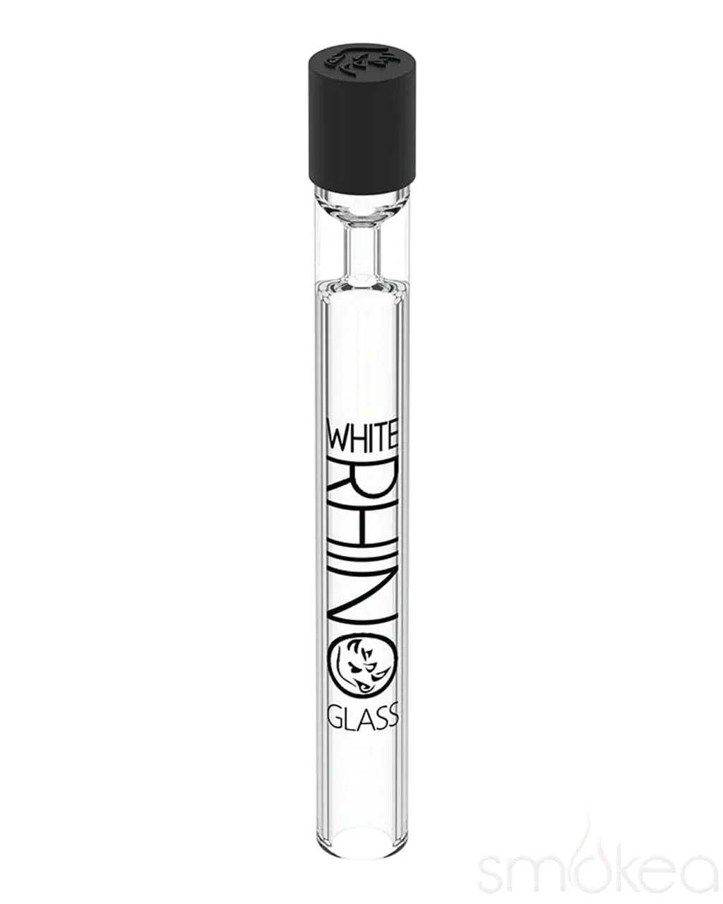 White Rhino Glass Chillum w/ Silicone Cap