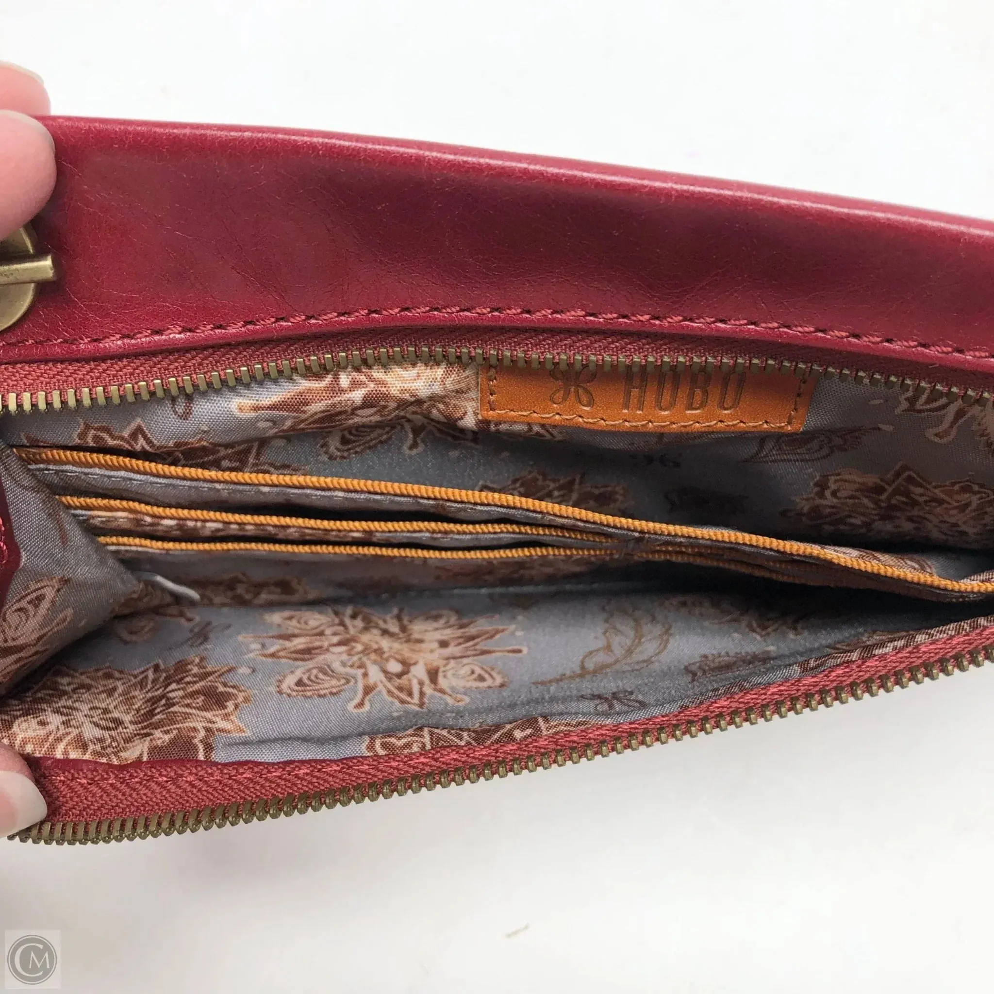 Wristlet Leather By Hobo Intl, Size: Medium